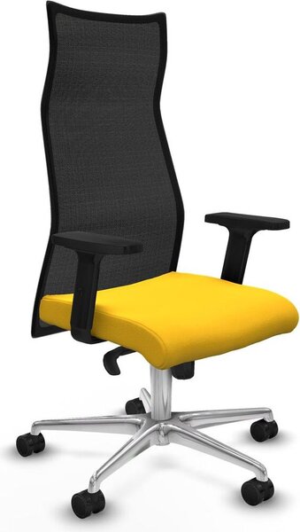 Sedia da ufficio Piqueras y Crespo B2D086N Giallo